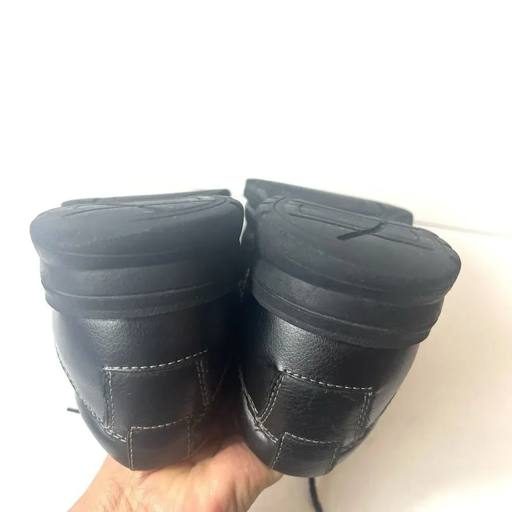 Dockers Mens Size 11 M Comfort Casual Black Leather Oxford Everyday Driving Shoe